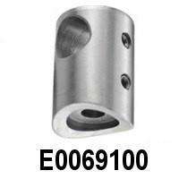 Round Bar Holder for 1 - 2/3" Newel - Stair Parts USA