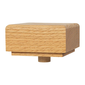 Square Newel Cap w/Dowel for Contemporary 3" (4001) and 3 - 1/2" (4003) Square Newels (430, 432) - Stair Parts USA