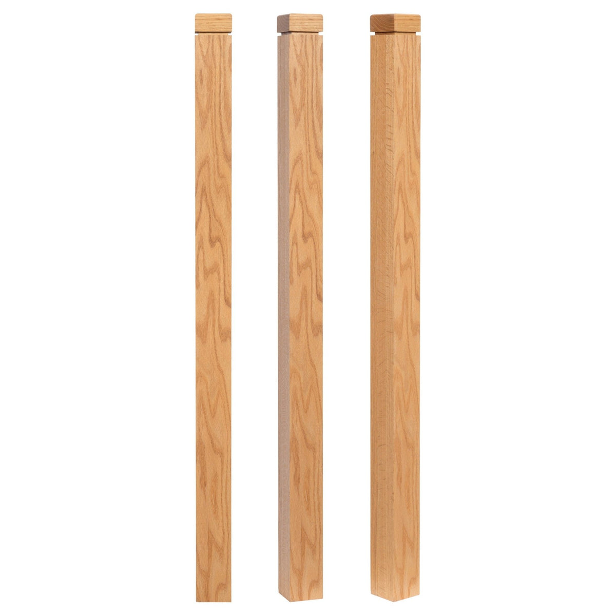 Square Newel Cap w/Dowel for Contemporary 3&quot; (4001) and 3 - 1/2&quot; (4003) Square Newels (430, 432) - Stair Parts USA