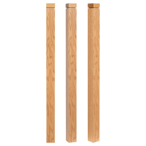 Square Newel Cap w/Dowel for Contemporary 3" (4001) and 3 - 1/2" (4003) Square Newels (430, 432) - Stair Parts USA