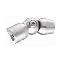 Stainless Pivotable Connector for Bar w/ Set Screws for 1 2/3" Tube - Stair Parts USA
