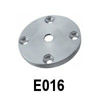 Anchorage 2-15/16&quot; Dia., 4 Holes at 15/64&quot; Dia., internal hole 7/16&quot;, Aluminum (E016)