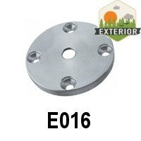 Anchorage 2-15/16&quot; Dia., 4 Holes at 15/64&quot; Dia., internal hole 7/16&quot;, Aluminum (E016)
