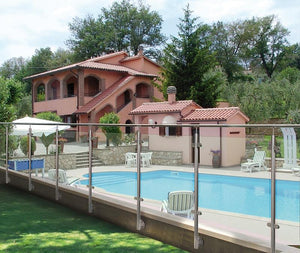 Stainless Steel Anchorage / 3 - 15/16" Dia. x 15/64" for Tube 1 2/3" Dia. (E400 - 304, E400) - Stair Parts USA