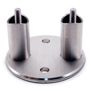 Stainless Steel Anchorage / 3 - 15/16" Dia. x 15/64" for Tube 1 2/3" Dia. (E400 - 304, E400) - Stair Parts USA