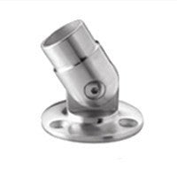 Stainless Steel Adjustable Satinized Anchorage for 1-2/3&quot; Handrail (E4483)