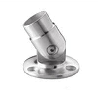 Stainless Steel Adjustable Satinized Anchorage for 1-2/3" Handrail (E4483)