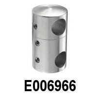 Stainless Double Round Bar Holder for Round Bars