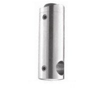 Stainless Steel Round Bar Holder for Int. 1 2/3" Round Newel Post
