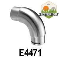 Stainless Steel Articulated Elbow Fitting for 1-2/3&quot; Handrail (E4471)