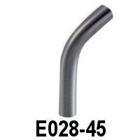 Elbow 45d Angle for Tube 1 1/3 - 1 2/3 Dia. x 5/64&quot; (E028-45)