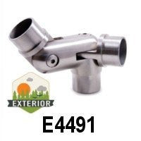Multiple Joint, Pivotable Fitting for 1 2/3&quot; Handrail (E4491)