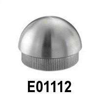 Interior Stainless Steel Semispherical End Cap for  Handrail
