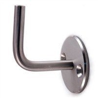 Stainless Steel Handrail Support / 2 - 61/64" x 2 - 61/64", 1/2" Dia., With Internal Thread M6 (E0224) - Stair Parts USA