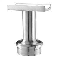 Stainless Steel Handrail Support / 2-9/16" x 3/4" Dia., Rigid Handrail Support (E031)