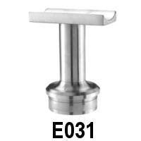 Stainless Steel Handrail Support / 2-9/16" x 3/4" Dia., Rigid Handrail Support (E031)