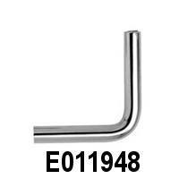 Elbow 90d Angle 2 61/64&quot; x 2 61/64&quot;, 1/2&quot; Dia. (w/ internal thread(s) M6)