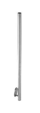 Stainless Steel 1-2/3&quot; Newel Post with Wall Mount (E00450)