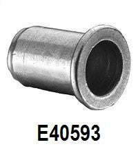 Threaded Inserts with Cylindrical Flat Head, M8 Thread (E40593)