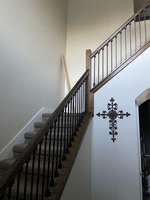 Straight Series 1/2&quot; Square x 44&quot;H Hollow Iron Baluster (9000) - Stair Parts USA