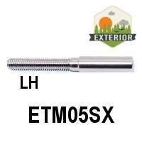 Threaded Terminal (Right or Left) for Rope 13/64&quot; (ETM05) - Stair Parts USA
