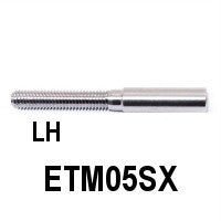 Threaded Terminal (Right or Left) for Rope 13/64&quot; (ETM05) - Stair Parts USA