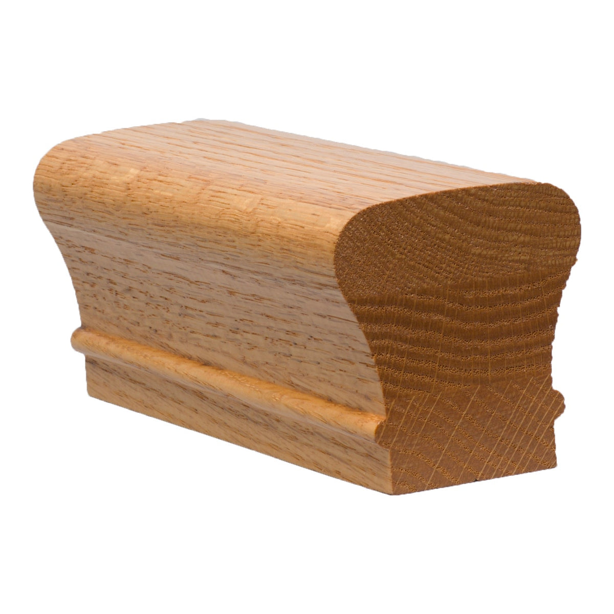 Traditional 2 - 1/4&quot;W x 2 - 3/8&quot;H 6010 Handrail - Stair Parts USA