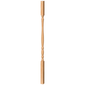 Utah 1 - 1/4" 2200 Elegant Rise Square Top Baluster (Plain or Fluted) - Stair Parts USA