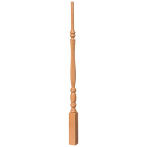 Utah 1 - 3/4" 2315 Elegant Rise Pin Top Baluster (Plain, Fluted, or Reeded) - Stair Parts USA