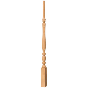 Utah 1 - 3/4" 2315 Elegant Rise Pin Top Baluster (Plain, Fluted, or Reeded) - Stair Parts USA